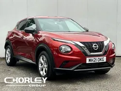 Red Used 2021 Nissan Juke N-Connecta SUV | £14,451 (Good price)