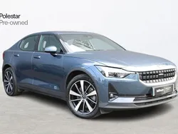 Blue Used 2022 Polestar 2 Sedan | £23,495 (A bit pricey)