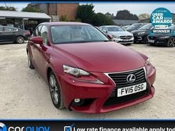 Red Used 2015 Lexus IS300h Executive Line Sedan | £9,995 (Fair price)