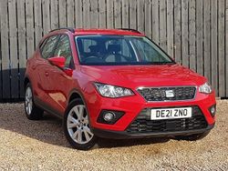 Red Used 2021 Seat Arona SE Technology SUV | £10,998 (Fair price)