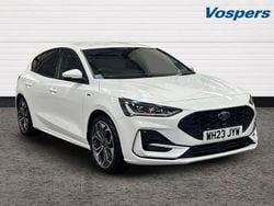 White Used 2023 Ford Focus ST-Line X Hatchback | £18,295 (Fair price)