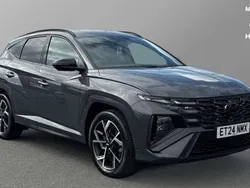 Grey Used 2024 Hyundai Tucson N Line SUV | £25,604 (Fair price)