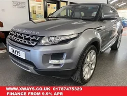 Grey Used 2012 Land Rover Range Rover evoque Prestige Coupe | £9,999 (A bit pricey)