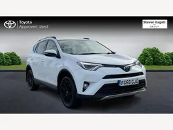 White Used 2016 Toyota RAV4 Hybrid SUV | £16,502 (Fair price)