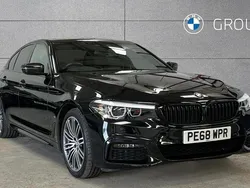Black Used 2018 BMW 530e iPerformance Sedan | £18,995 (Fair price)