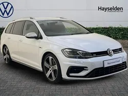 White Used 2019 VW Golf VII R Estate | £24,985 (Fair price)
