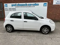 White Used 2012 Nissan Micra Visia Hatchback | £1,995 (Fair price)