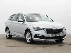 Brilliant silver metallic Used 2023 Skoda Scala SE Hatchback | £12,895 (Fair price)
