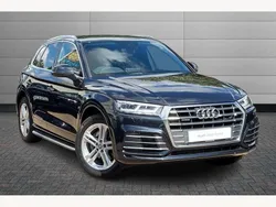 Blue Used 2018 Audi Q5 S-Line SUV | £24,970 (Fair price)