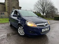 Blue Used 2012 Vauxhall Zafira Design Edition MPV | £2,495 (Fair price)