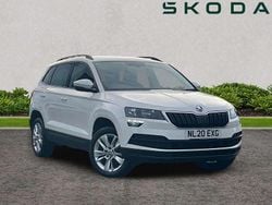 Candy white Used 2020 Skoda Karoq SE Technology SUV | £15,495 (Good price)