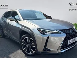 Silver Used 2021 Lexus UX E-FOUR SUV | £24,273 (Fair price)