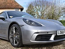 Gt silver metallic Used 2018 Porsche 718 Cayman Coupe | £42,950 (A bit pricey)