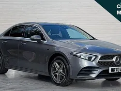 Grey Used 2020 Mercedes A250 AMG line Sedan | £19,612 (Good price)