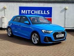 Blue Used 2019 Audi A1 S-Line Hatchback | £13,495 (Fair price)