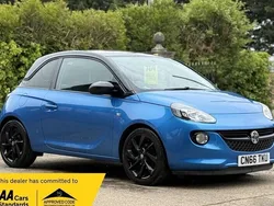 Blue Used 2016 Vauxhall Adam S Hatchback | £6,290 (Fair price)