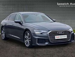 Grey Used 2022 Audi A6 S-Line Sedan | £23,917 (Fair price)