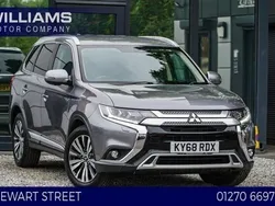 Grey Used 2018 Mitsubishi Outlander SUV | £15,990 (Fair price)