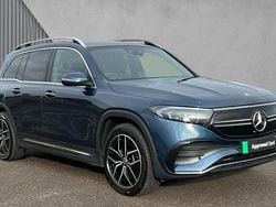 Denim blue metallic Used 2023 Mercedes EQB350 AMG Line Premium SUV | £28,980 (Fair price)