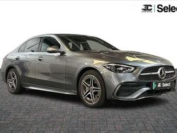 Grey Used 2022 Mercedes C300e AMG Line Premium Sedan | £28,000 (Good price)