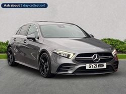 Grey Used 2021 Mercedes A35 AMG Executive Hatchback | £22,578 (Fair price)