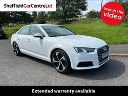 White Used 2016 Audi A4 S-Line Sedan | £10,495 (Fair price)