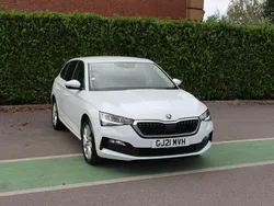 White Used 2021 Skoda Scala SE L Hatchback | £11,985 (Good price)