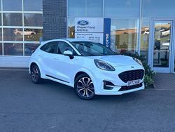 Frozen white Used 2022 Ford Puma Gen-E ST-Line Hatchback | £17,995 (A bit pricey)
