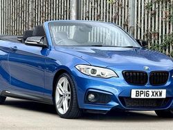 Blue Used 2016 BMW 220 M Sport Cabriolet | £8,900 (Good price)
