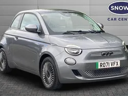 Grey Used 2021 Fiat 500e Icon Hatchback | £10,844 (Fair price)