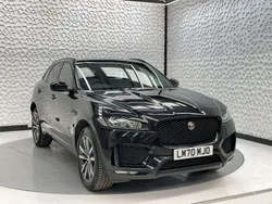Black Used 2021 Jaguar F-Pace Chequered Flag SUV | £19,000
