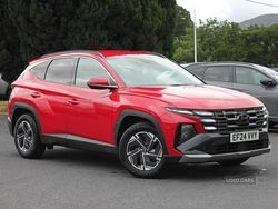 Red Used 2024 Hyundai Tucson Advanced SUV | £22,377 (Fair price)