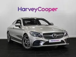 Silver Used 2021 Mercedes C200 AMG line Coupe | £24,450 (A bit pricey)