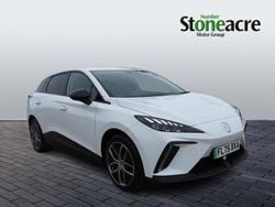 White New 2025 MG MG4 EV Trophy Hatchback | £22,495 (Super price)