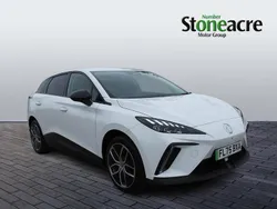 White New 2025 MG MG4 EV Trophy Hatchback | £22,495 (Super price)