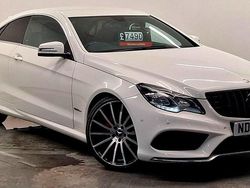White Used 2013 Mercedes E220 AMG Coupe | £7,490 (Fair price)