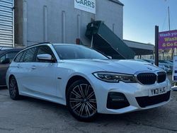 White Used 2021 BMW 330e M Sport Estate | £13,200 (Good price)