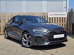 Daytona grey pearl effect Used 2025 Audi A3 Black Edition Sedan | £36,490