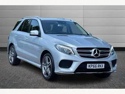 Silver Used 2016 Mercedes GLE350 AMG line SUV | £21,350 (Fair price)