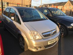 Silver metallic Used 2006 Vauxhall Meriva Design Edition MPV | £695 (Good price)