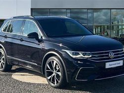 Black Used 2021 VW Tiguan R-line SUV | £22,798 (Fair price)