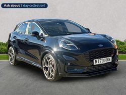 Black Used 2023 Ford Puma ST Hatchback | £20,999 (Fair price)