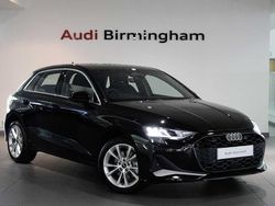 Brilliant black, solid New 2025 Audi A3 e-tron Sport Hatchback | £31,950 (Expensive)