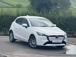 White Used 2024 Mazda 2 Exclusive-Line Hatchback | £16,345 (Fair price)