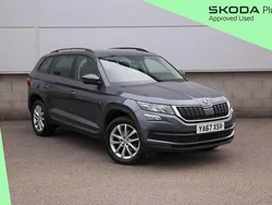 Quartz grey metallic Used 2018 Skoda Kodiaq SE SUV | £17,290 (Fair price)