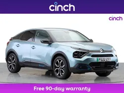 Blue Used 2022 Citroën e-C4 Shine Hatchback | £11,849 (Fair price)