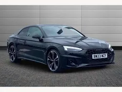 Mythos black Used 2023 Audi A5 Black Edition Coupe | £28,295 (Fair price)