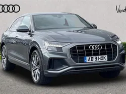 Grey Used 2019 Audi Q8 S-Line SUV | £37,900 (Good price)