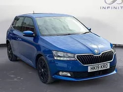 Blue Used 2019 Skoda Fabia SE Hatchback | £10,749 (Good price)
