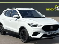 White Used 2020 MG ZS Excite Sedan | £10,000 (Fair price)
